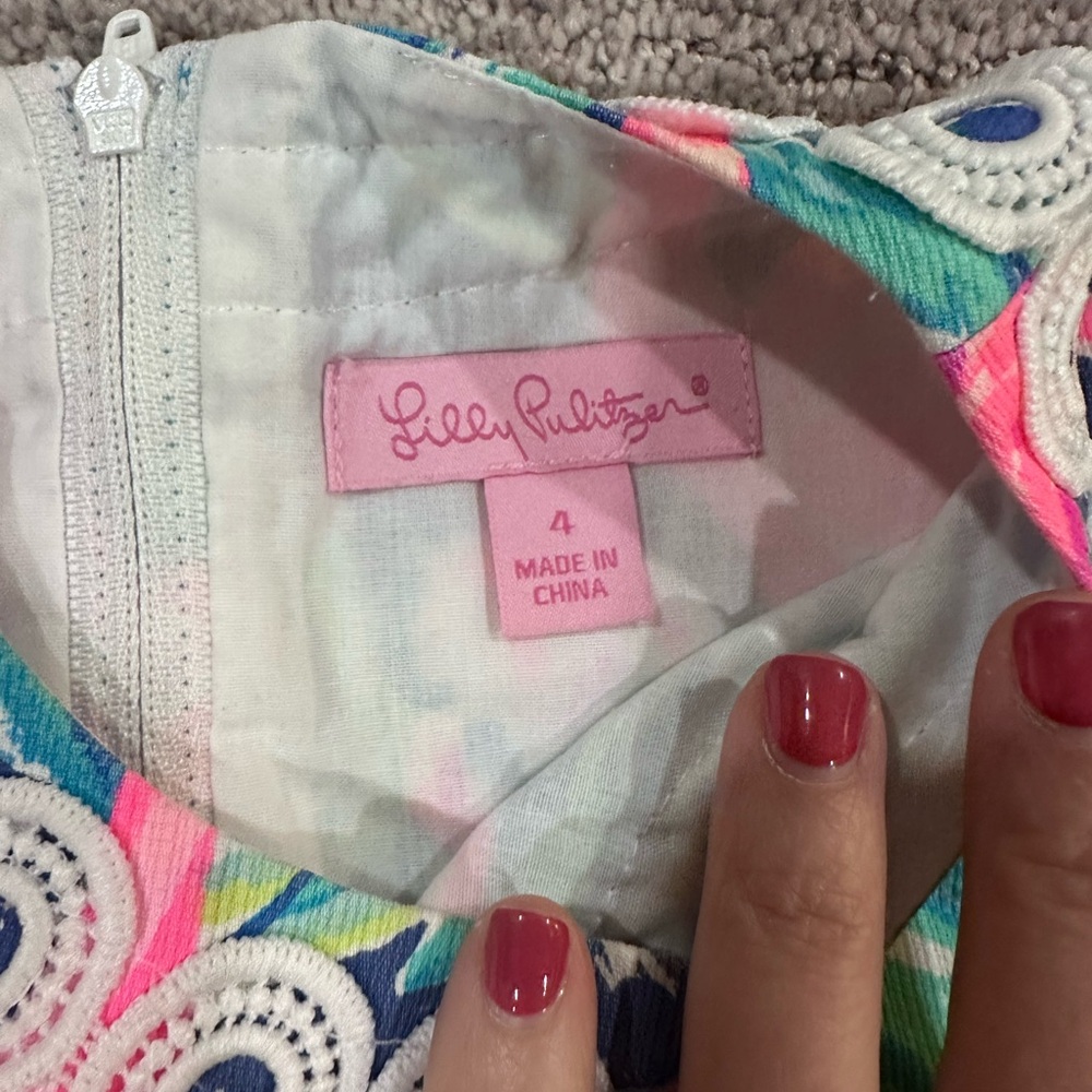 Lilly Pulitzer Multicolor Patterned Dress - Picture 2 of 5